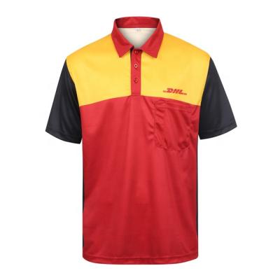 China Custom Delivery High Quality Casual Golf Uniform Logo Polo Shirt Wholesale Anti-shrink Plain for sale