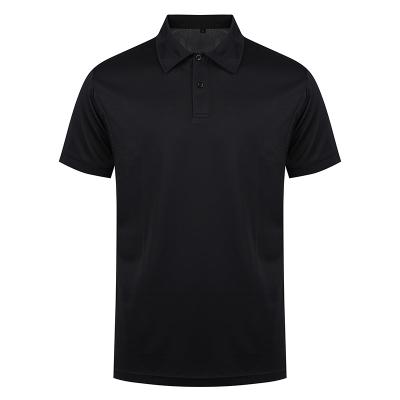 China Breathable Polyester Rpet Polo Shirt Men's Anti-UV Quick Dry Anti-Shrink Polo Shirt for sale