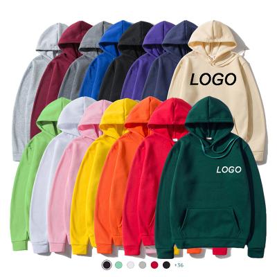 China Custom plain plain unisex white polyester fleece wholesaler 100% cotton fleece embroidery logo embroidery Anti-wrinkle print men pullover hoodies for sale