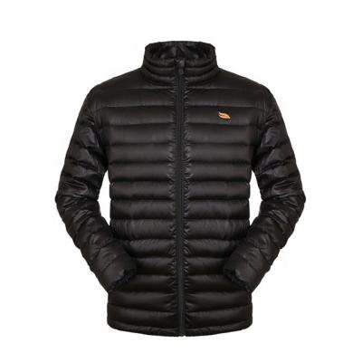 China OEM Waterproof Custom Winter Cotton Outdoor Windproof Warm Padded Men's Striper Down Jacket for sale