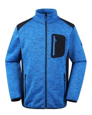 China Sustainable Custom Bonded Warm Knitting Micro Fleece Jacket for sale