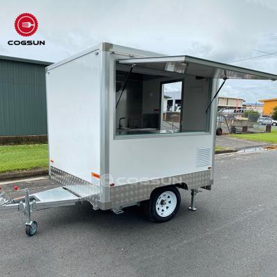 China Outdoor food trailer commercial mobile bbq pizza hot dog ice cream supply truck for sale for sale