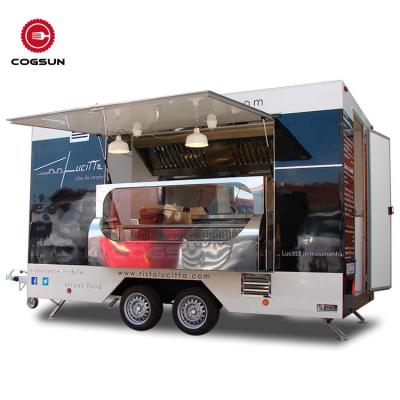 China American standard 110 square 120v outdoor ice cream fast food truck commercial mobile food truck for sale for sale