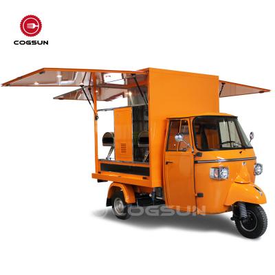 China Commercial Supply Electric Size And Color Logo Customization Mobile Food Trucks For Sale Hot Dog Food Delivery Cart for sale