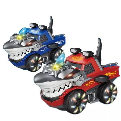 China Cool funny chinese electric car car electric vehicles light musical children shark 24.5*11.5*14CM for sale