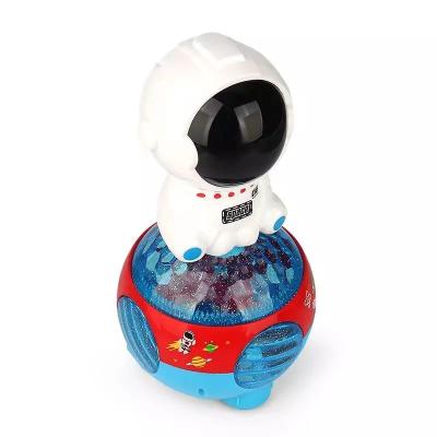 China Toy Astronaut Electric Kids Musical Robot Toys Educational Robot with Light and Music for sale