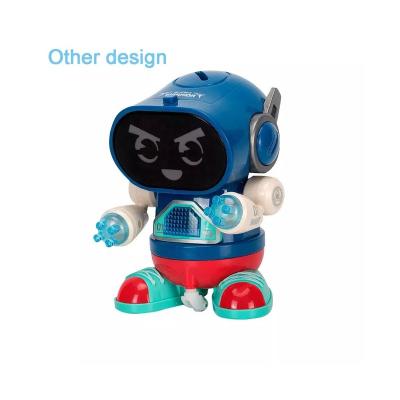 China Small Robot Toy Robot Toy Intelligent Musical Toy Musical And Light Electrical Dance for sale