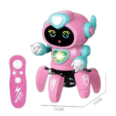 China Toy Mini Remote Control Girls Birthday Gift Dancing Musical Robot Toy Robot For Kids for sale