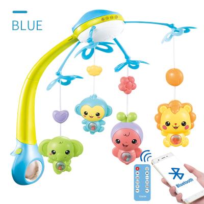 China Cartoon Musical Toy Bed Bell Crib Mobile Baby Hanging Projection Toys Baby Toys 0 6 Months for sale