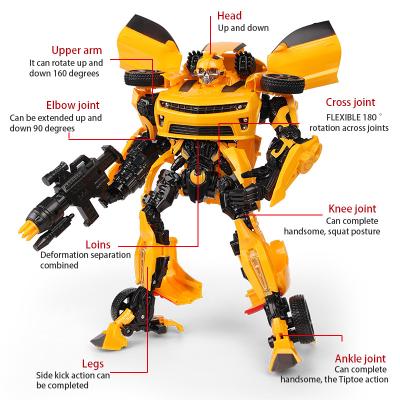 China Custom Model Collectible Deformable Plastic Professional Factory OEM Movie Character ABS Action Number Robot for sale