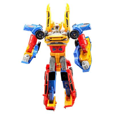 China Cartoon Toy Cheap Factory Price Transforming Plastic Robot Toys Bus Car Robot Transformation Toys For Boys for sale