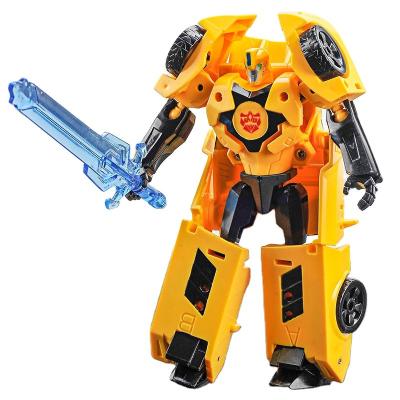 China Toy Manufacturer Supplier Transform Car Toy Collection Cartoon Robotic Model Toy Cartoon Robot for sale