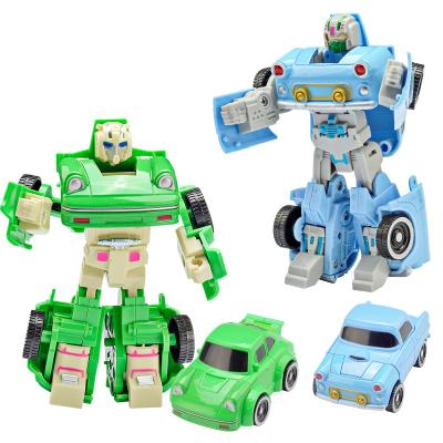 China Cheap Factory Price Alloy Doll Commander Toy Movie Model Deformable Mobile Car Robot For Kids for sale