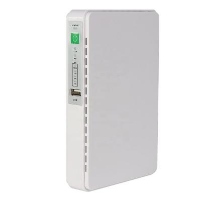 China Networking UPS Battery Backup Uninterruptible Power Supply Router Modem Security Camera with Built-in 10000mAh Battery Pack for sale