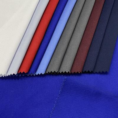 China Waterproof Fashionable Soft Twill Hospital Fabric 65% Polyester 35% Cotton Plain TC Fabric Twill Uniform Fabric For Workwear for sale