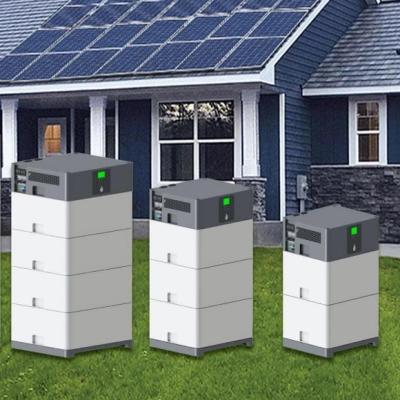 China Home Appliances TSP 120A 125A Energy Storage System 10KWh 15KWh 20KWh Power Wall Stacked Battery Pack Solar System for sale