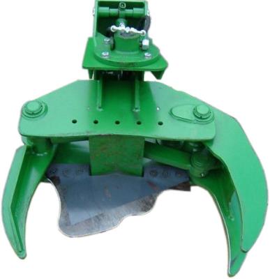 China Truss Grapple /8ton Excavator Attachment / Wood Cutter Grapple / Used Tree Shears for sale