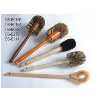 China Viable unique biodegradable bottle brush with wooden handle for sale