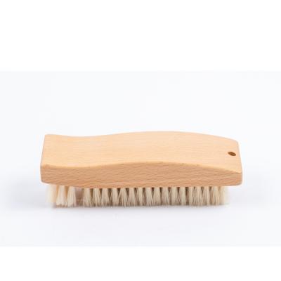 China New Viable Factory Style Beech Wood Boar Hair Hair Shoe Cleaning Brush Shoe Cleaning Brush Small for sale