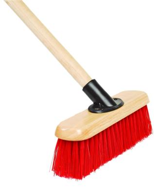 China Sustainable Indoor Outdoor Floor Scrub Brush With Stiff Bristle for sale