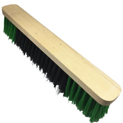 China Sustainable Wooden Block 24 In Concrete Broom Head For Road for sale