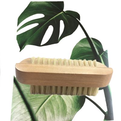 China Hard Wood Nail Tool Boar Nail Cleaning Brush For Hand Foot for sale