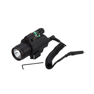 China New Durable Hunting Accessories Combo Flashlight 532nm Green Laser LED Tactical Flashlight for sale