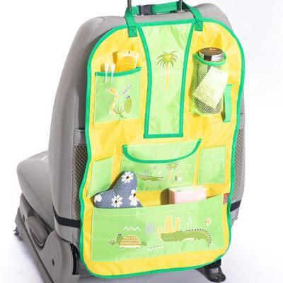 China Cartoon Kids Toys Storage Cute Cartoon Car Backseat Organizer for Baby Travel Accessories for sale