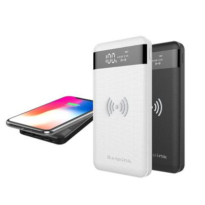 China LED display 10000mah power bank magnetic portable charger palladium 22.5W wireless fast charging powerbank for iphone 14pro for sale