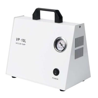 China VP10 Food and Beverage Industry Small Vacuum Pump 220V/110V AC Negative Pressure Lab Micro Electric Pump for sale