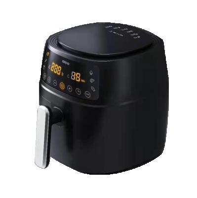 China 2021 New Arrival Air Frying Ribbon Peak Kitchen Accessories 6L 1400W Digital Oil Free Electric Deep Fryers Air Fryer for sale