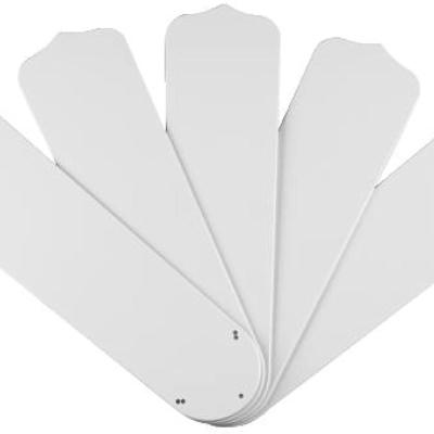 China Commercial Ceiling Fan Part, 52-Inch Replacement White Exterior Fan Blades, Five-Pack for sale