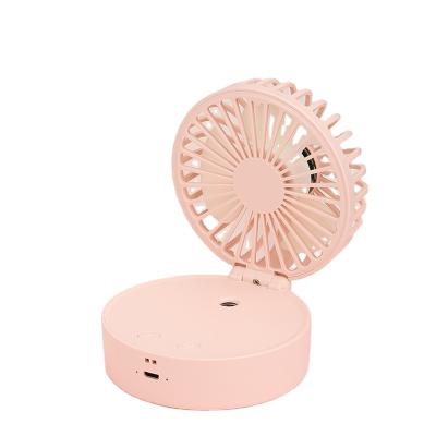 China Quickly Circulates DC 5V 3 Mini Indoor Color Water Spray Promotion Airflow Fan Portable Desktop and Travel Use for sale