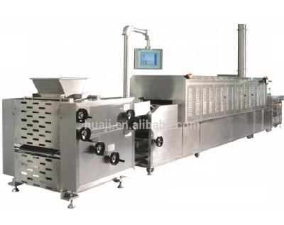 China Full Automatic Processing Plant SINOBAKE Small Biscuit Vegetable Production Line for sale