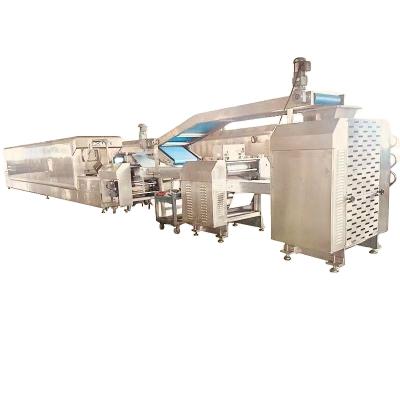 China Factory SINOBAKE Fully Automatic Small Capacity Biscuit Production Line for sale