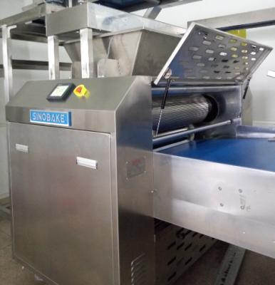 China Automatic Biscuit SINOBAKE Hard Biscuit Production Line Three Rolls Sheeter Biscuits Forming Machine for sale