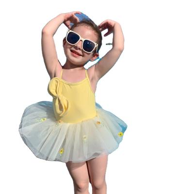 China Wholesale Cute Swimsuit Babies Toddler Swimdress Summer Breathable Children Girl One-Piece Swimsuit for sale