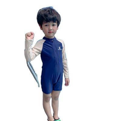 China Boys Swimwear Child Swimwear Breathable Swimsuits Print Designer Beach Clothes Children Toddler Swimsuit for sale