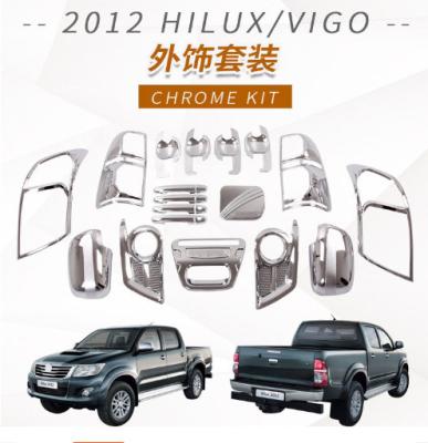 China Simple color without the model good quality exterior tuning kit for Toyota Hilux Vigo 2012 with good price for sale