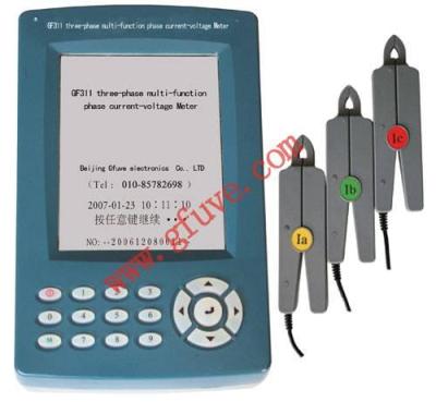 China GF311 Three-phase Multi-function Phase Current-voltage Meter for sale