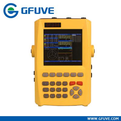 China GF334 SMALL SIZE HANDHELD HARMONICS POWER ANALYZER for sale