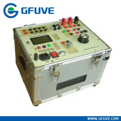 China Single phase low voltage protection relay tester for sale