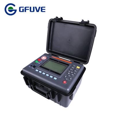 China HIGH VOLTAGE INSULATION RESISTANCE TESTER 5KV 10KV 15KV With rechargeable battery for sale