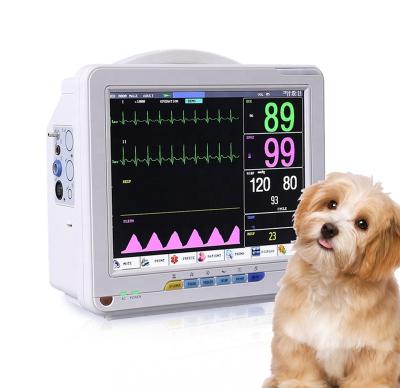 China Portable Veterinary ICU Monitor 12.1 Inch Portable Animal Veterinary Patient Monitor for sale