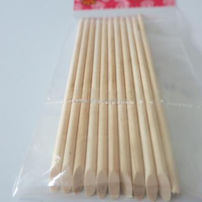 China High quality natural wood stick double side nail and stick BIN factory nail file BY-NT-NS for sale