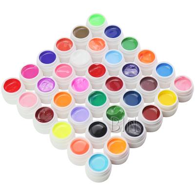 China Best price of BIN 5G 36Pcs per set UV gel nail polish BY-NG-5 for sale