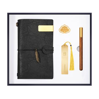 China Agriculture wholesale gift set men birthday box gift set with notebook pen for promotion gift items for sale