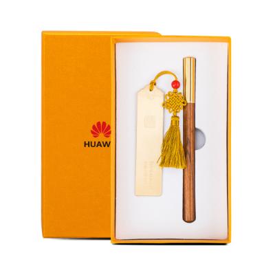 China Barber Shop Personality Customize Luxury Business Gift Set Gift Set Bookmark + Pen Combination Gift Set for sale