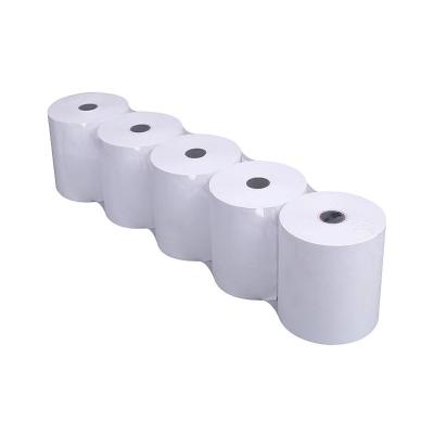 China 100% Wood Papers Wholesale 80x80mm Cash Register Paper 80x70mm Heat Sensitive Paper Rolls Customized 3 Paper Receipt Rolls 1/8 X 230 Heat Sensitive for sale