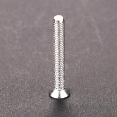 China High Accuracy Stainless Steel Flat Head Stainless Steel Screws Manufacturer for sale